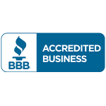 BBB Accredited Business logo – Professional Roofers Inc. maintains trusted BBB accreditation in Franklin, TN